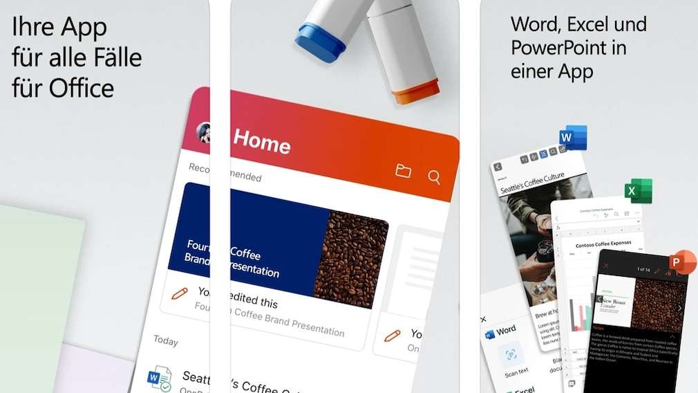 Microsoft Office: Update bringt App aufs iPad