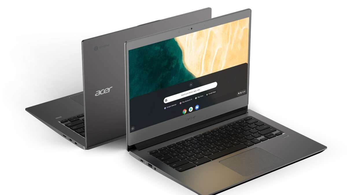 Acer Chromebook 714/715: Toughe Chrome OS-Laptops mit mattem Touchscreen