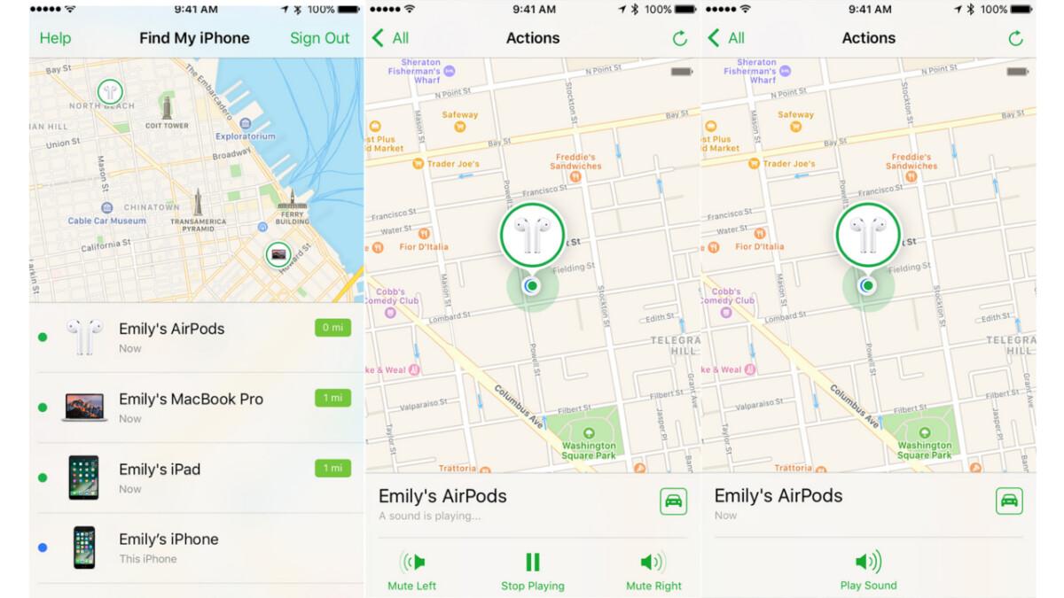 AirPods verloren: iOS 10.3 hilft bei der Suche