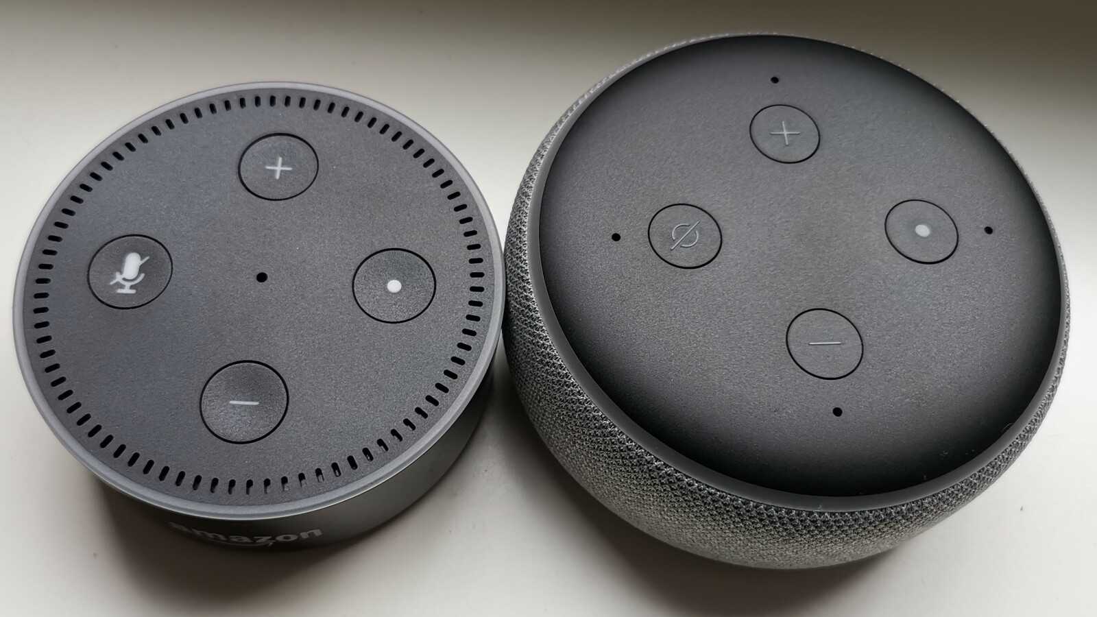 Amazon Echo Dot 3 vs. 2: Generationen im Vergleich