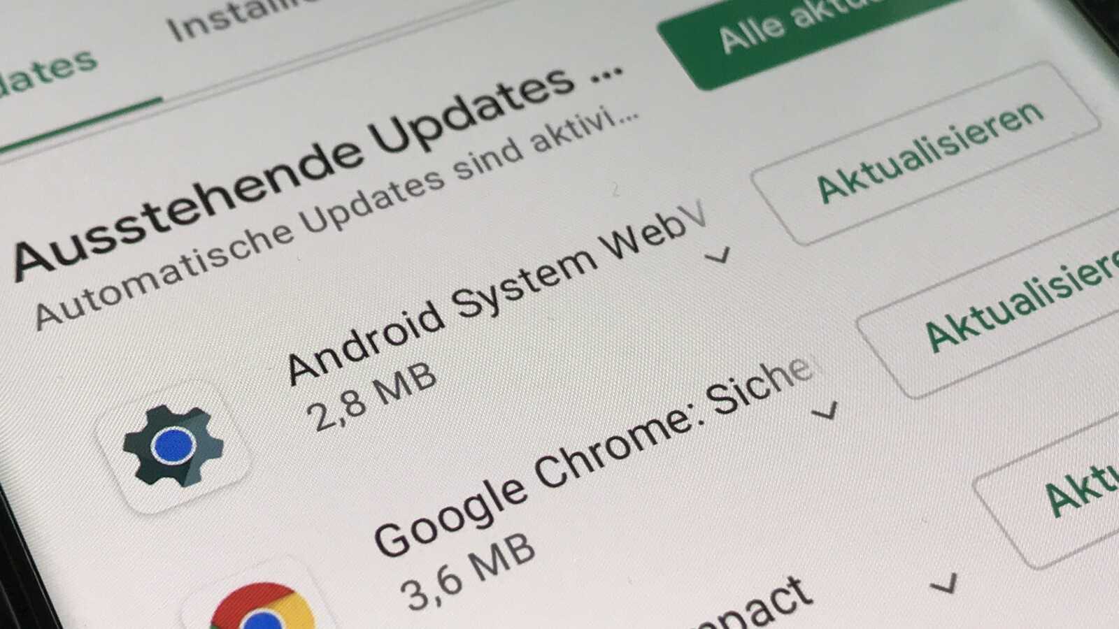 Android-Apps starten nicht: So behebt ihr das Problem mit der Google Webview